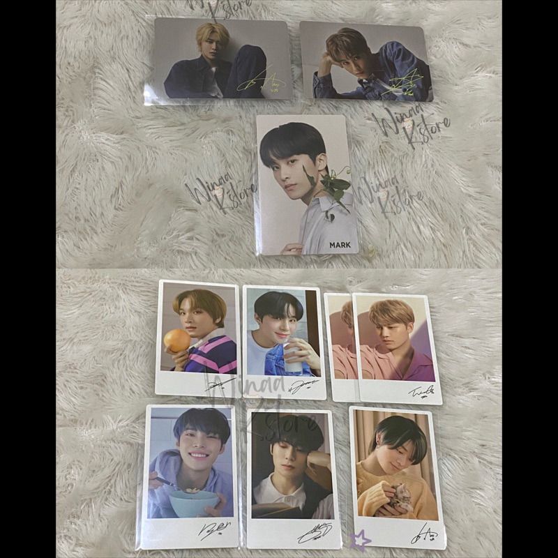 Photocard pc NCT 127 Nature Republic Polaroid / Natrep Pola Cica Denim Mark Yuta Haechan Jungwoo Jae