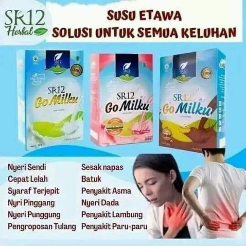 

Go Milku SR12 Susu Kambing Etawa Terbaik/ Gomilku Asi Booster 600gr