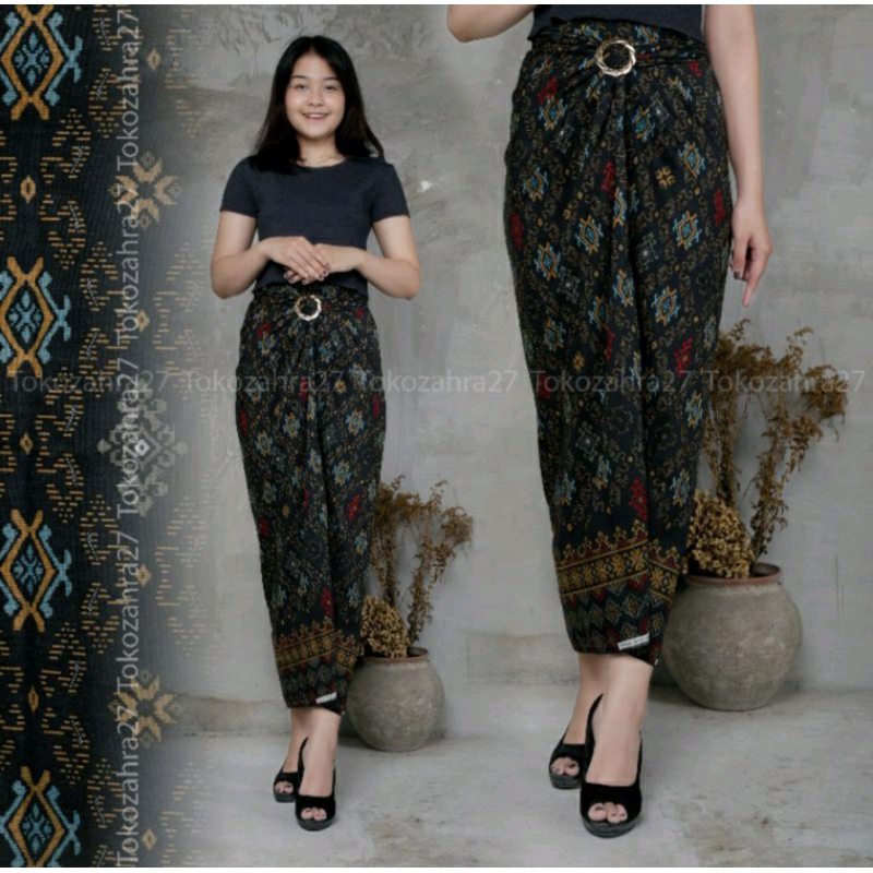 (50 Motif) Rok Lilit Batik Bawahan Kebaya Modern Rok Serut Batik Free Ring Kain Batik Floral Batik Couple Pasangan