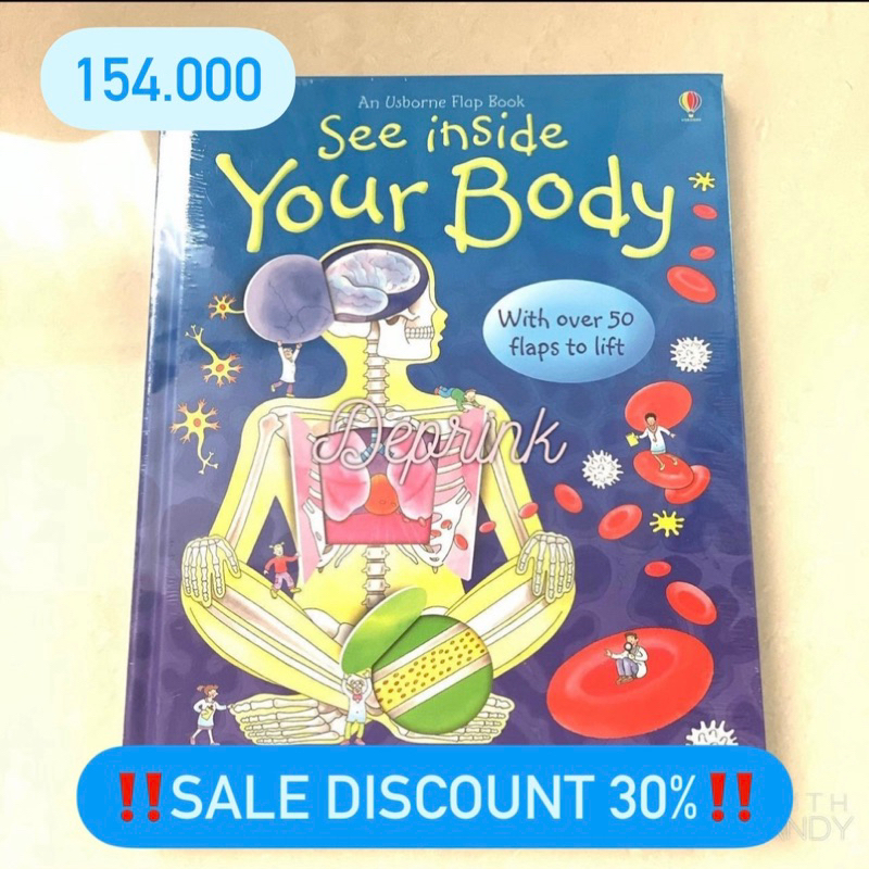 USBORNE - SEE INSIDE YOUR BODY