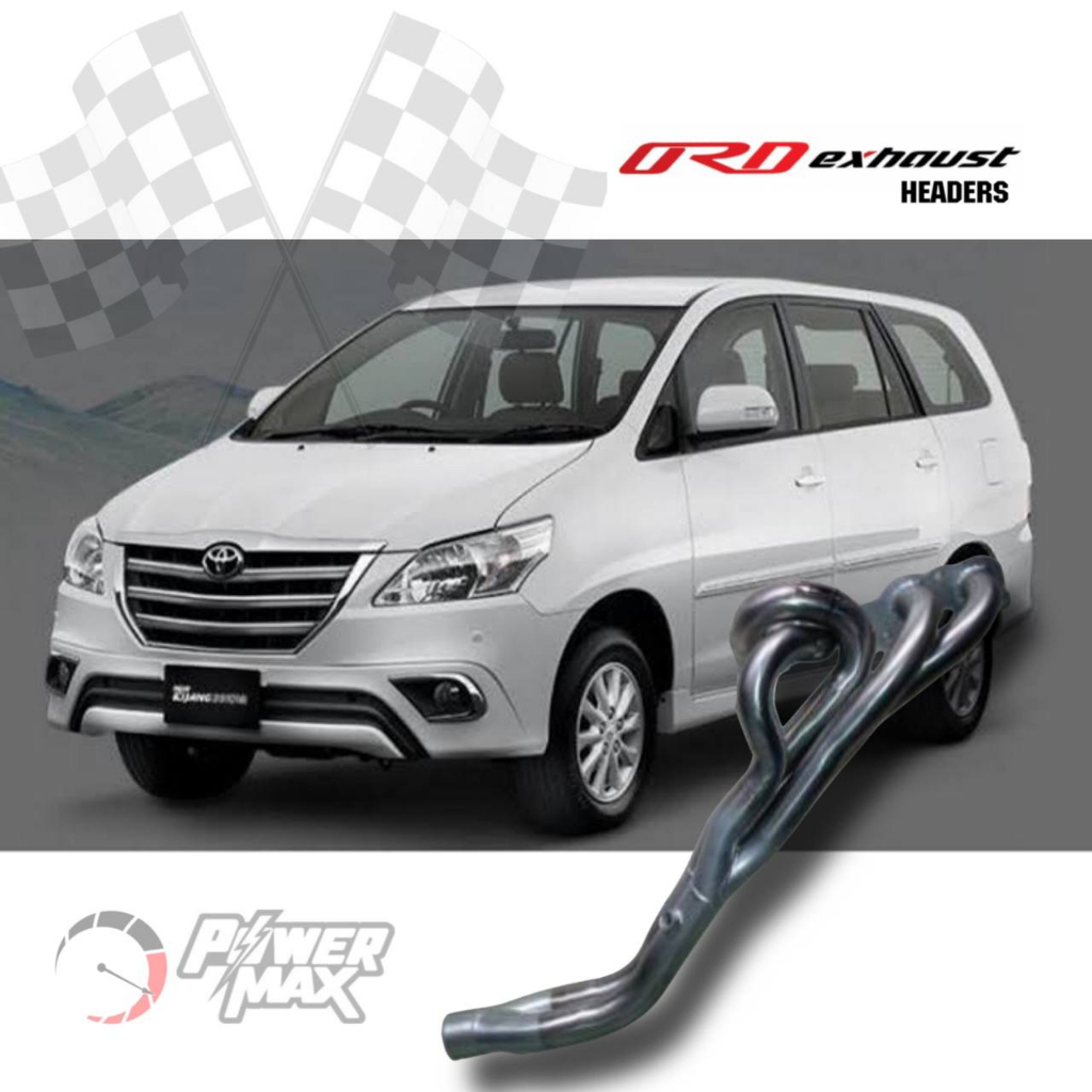 ORD Exhaust Knalpot Racing Header innova / fortuner bensin ORD exhaust Knalpot Mobil No 1 Indonesia 