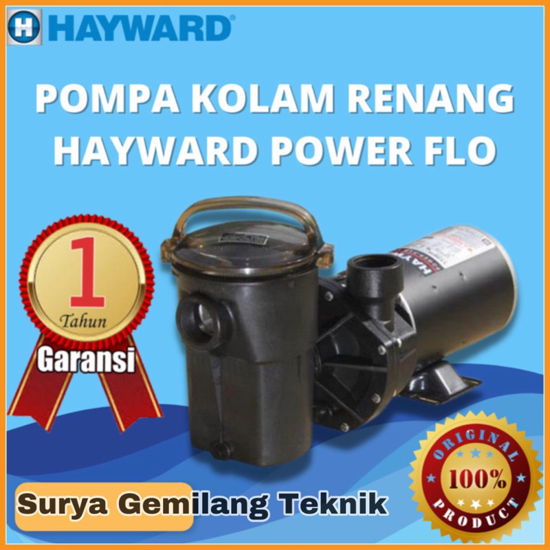 Pompa Kolam Renang Hayward 3/4Hp Mesin Sirkulasi Kolam Renang Hayward 3/4 Hp