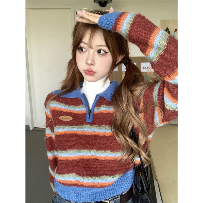 [ready stock] nana striped sweater