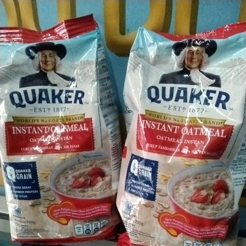 

Quaker Instant Oatmeal 200 gr