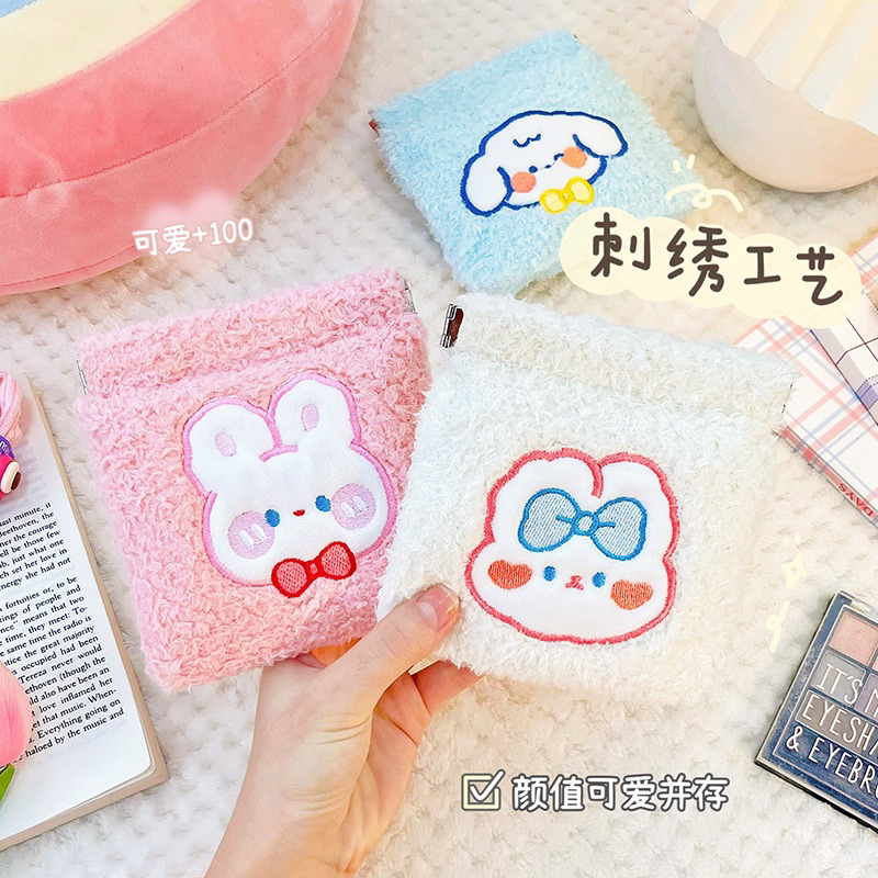 DOMPET MINI KOIN CUTE / MAKE UP POUCH / DOMPET MINI / TRAVEL WALLET / POUCH MINI LUCU KARAKTER KARTUN/ DOMPET HEADSET