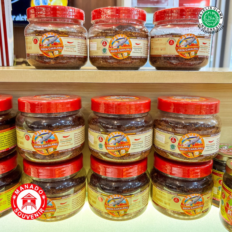 

ABON IKAN CAKALANG 200gr KAWANUA ASLI MANADO / MINAHASA