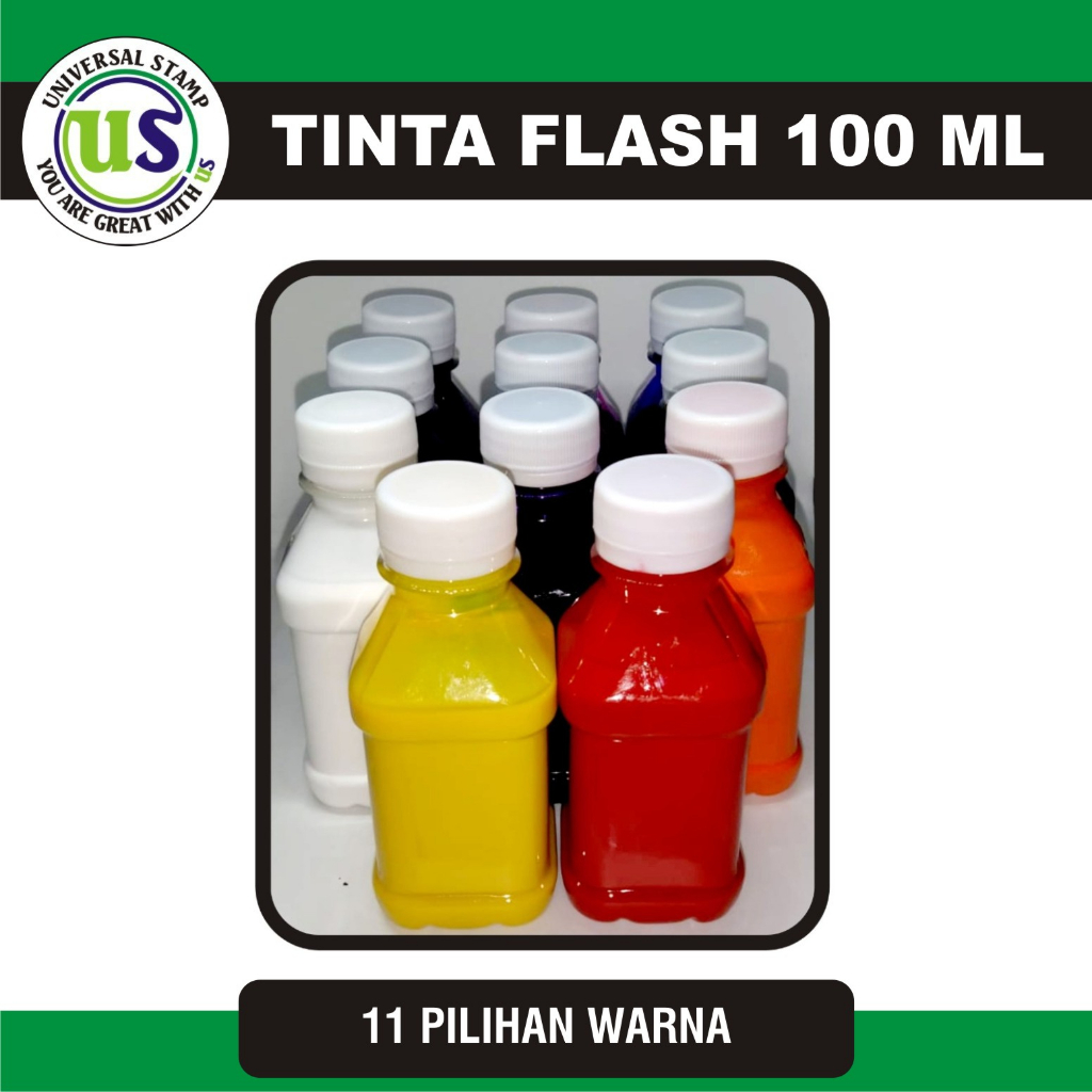 

Tinta Stempel Flash Waterproof 100 ml