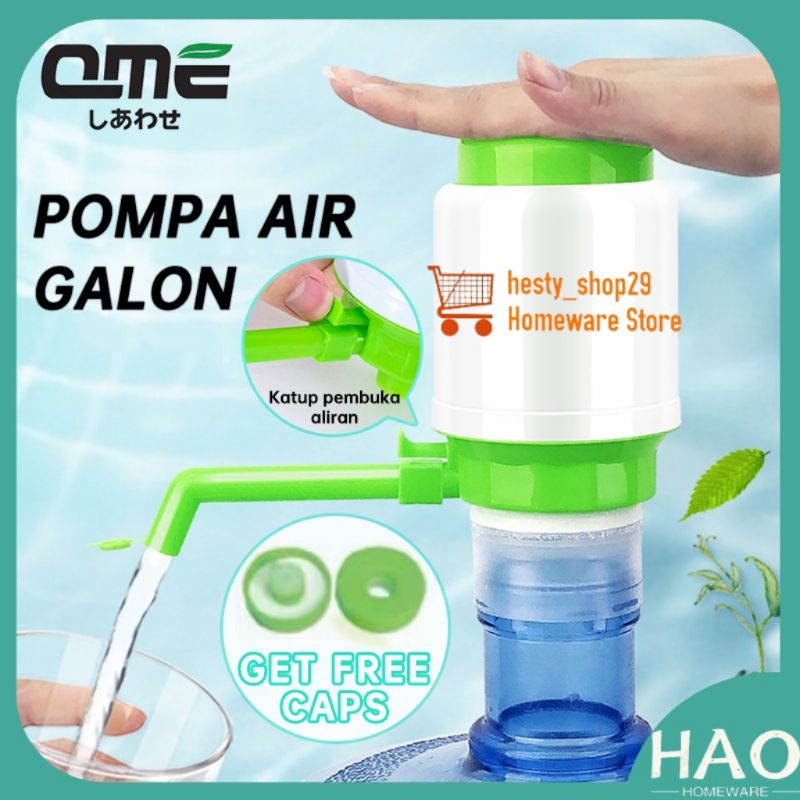 Pompa Air Galon Qme Dispenser Manual Pompa Galon Pencet