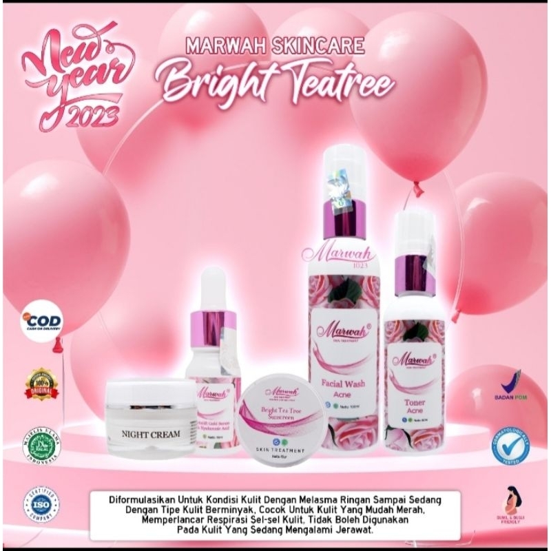 MARWAH SKINCARE BRIGHT TEA TREE