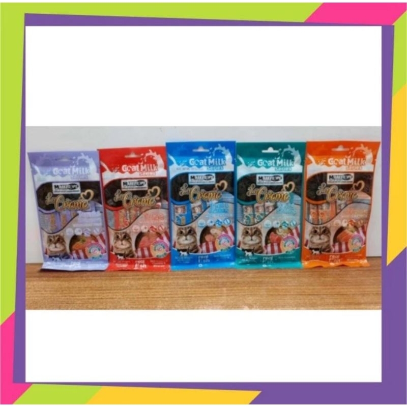 Markotop Creamy 4pcs Markotops Liquid cat treat Snack Cemilan Kucing