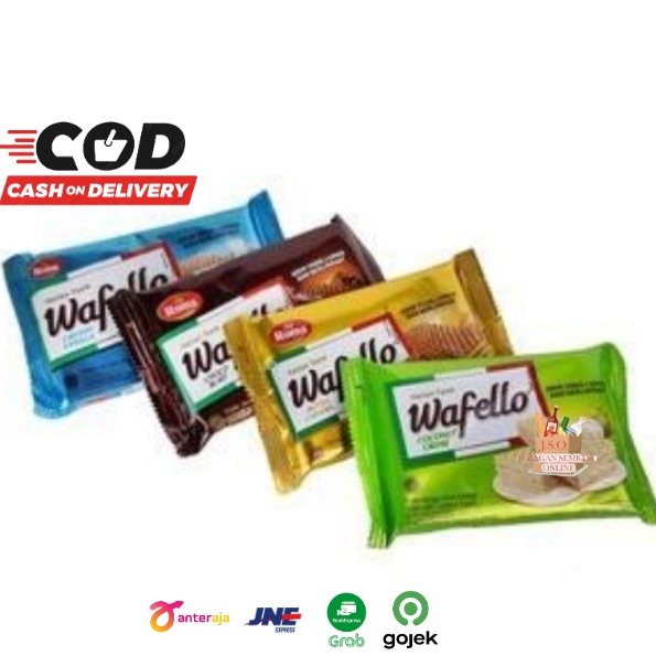 ( JSO ) Wafello Roma Wafer Mini Butter Caramel Choco Blast Coconut Creame All varian Roma Mayora Italian Taste Snack Cemilan Promo Murah