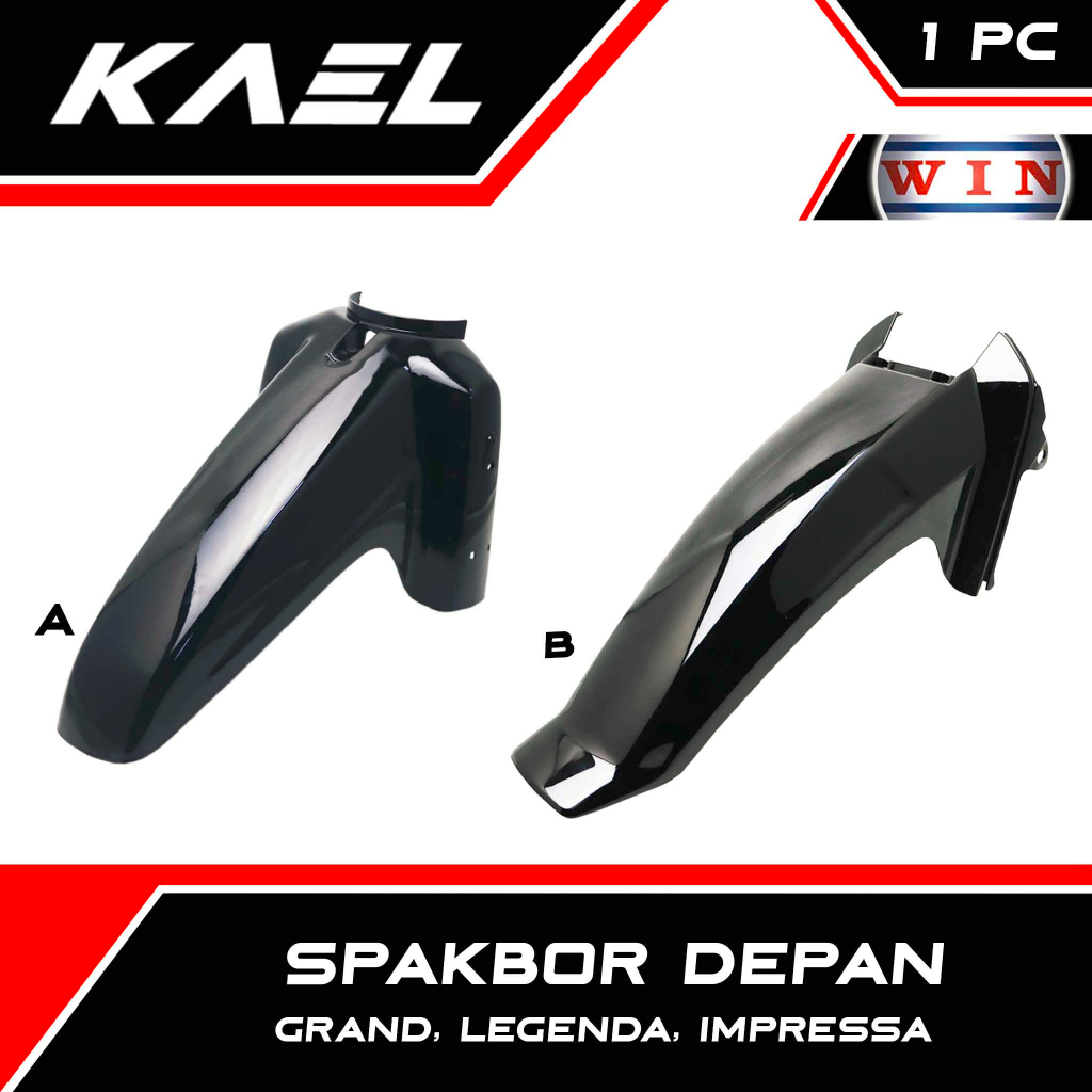 WIN Spakbor Depan Honda Astrea Grand &amp; Legenda &amp; Impressa Spakboard Slebor Spak Bor Board Cecepet Front Bagian A &amp; B