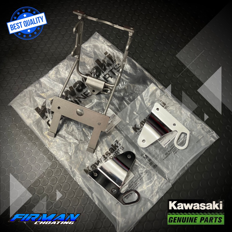 BREKET DAN KUPINGAN LAMPU DEPAN NINJA R SS ORIGINAL KAWASAKI