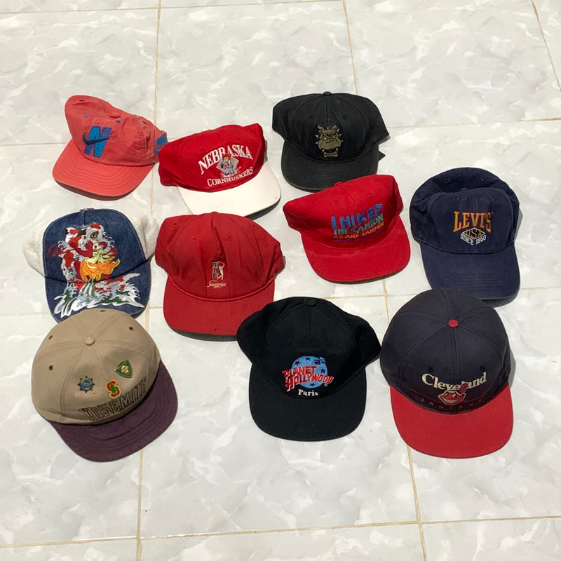 Topi borongan branded and vintage