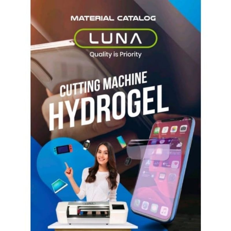 Anti Gores back Hydrogel screen protector By Luna untuk semua tipe HP