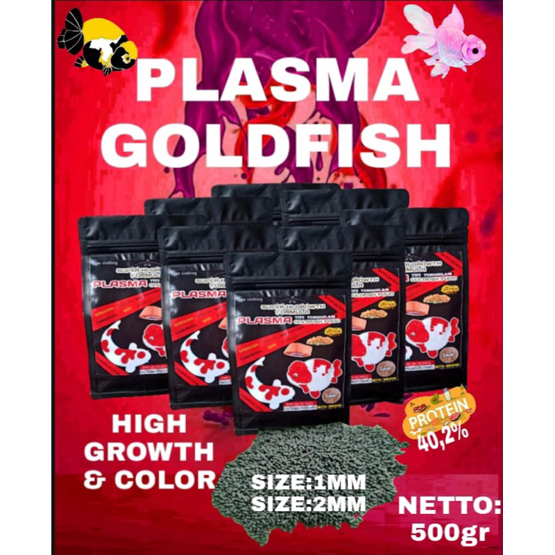 plasma goldfish growth 500Gr