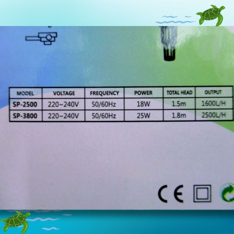 Pompa aquarium kolam SAKKAI PRO SP 2500