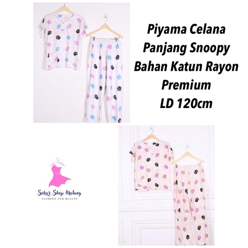 SETELAN CELANA PANJANG JUMBO/PIYAMA JUMBO/PIYAMA MOTIF/PIYAMA VIRAL/PIYAMA KEKINIAN
