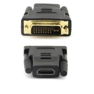 Connector dvi 24+5 male to hdmi female-Gender konektor dvi-i 24-5 hdtv