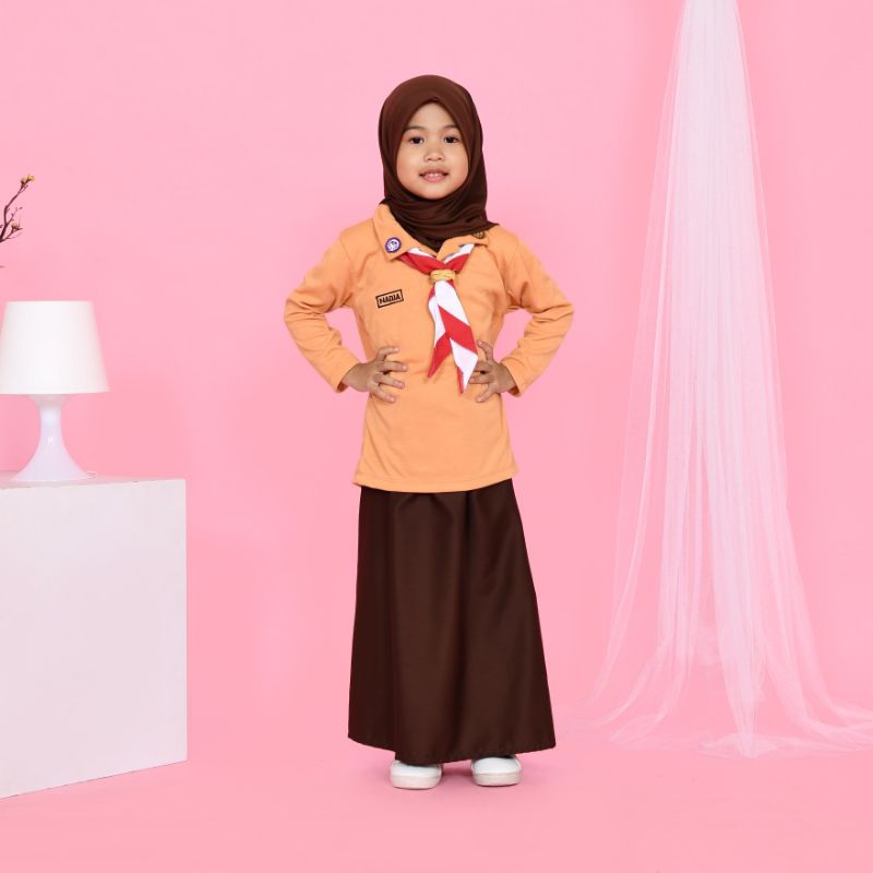 BAJU PRAMUKA LENGAN PANJANG BAYI / BAJU PRAMUKA ANAK LENGAN PANJANG