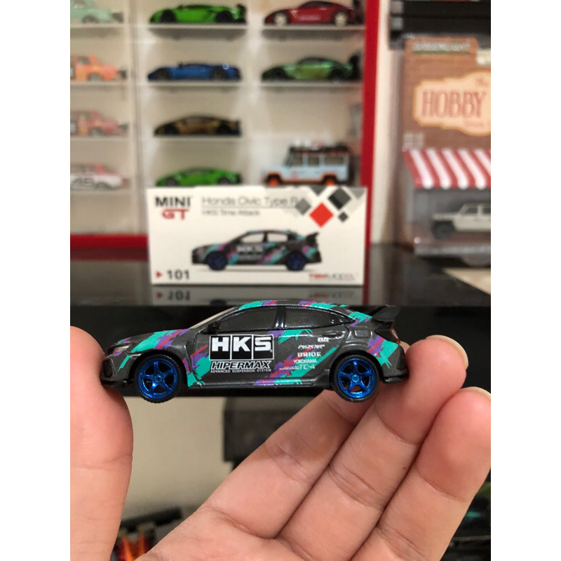 Mini GT 101 Honda Civic Type R HKS
