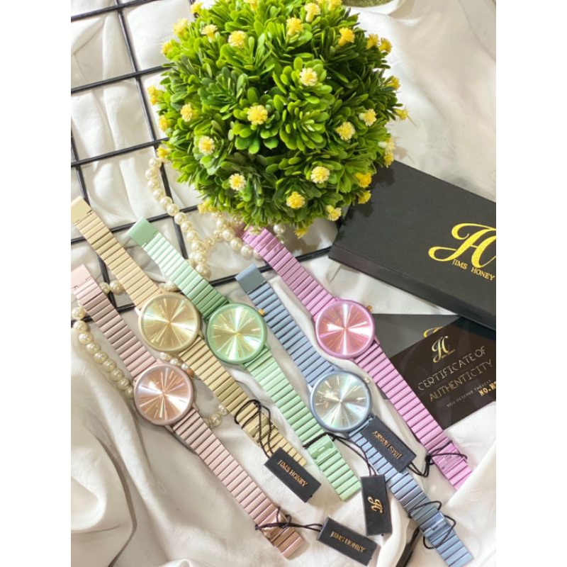 Jam tangan 8151 Jims Honey-Jam tangan wanita kode 8151 JIMS HONEY-JIMS HONEY 8151 FREE BOX EXCLUSIVE