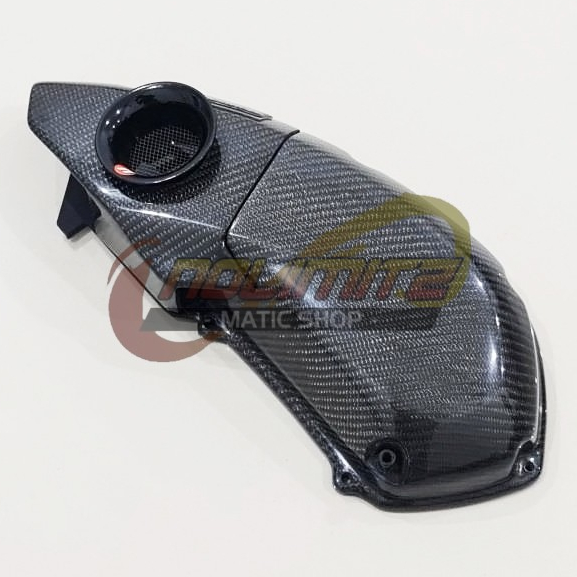 Cover Air Filter Udara Veloscope Carbon Kevlar Parts Ori Aerox 155 OLD Lexi