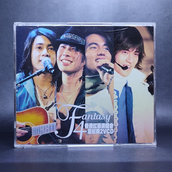 VCD F4 - FANTASY LIVE CONCERT WORLD TOUR IMPORT ORIGINAL