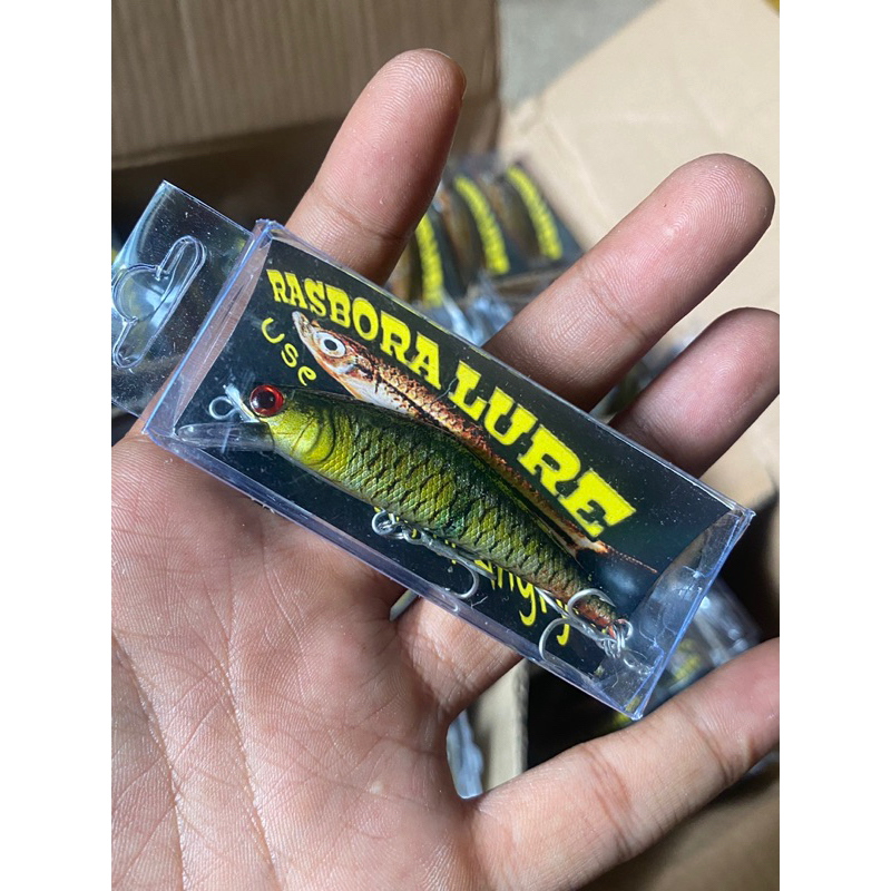 Minnow Lure Rasbora Kraken Astuti Agile Treble Hook 3x Strong