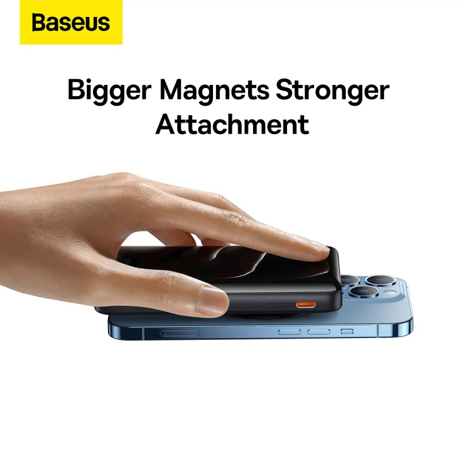 Baseus Original Powerbank Magnetic Bracket 10000mAh 20W Wireless Magsafe Iphone 12 13 Fast Charging Charge Ori 20 Watt Magnet Power Bank