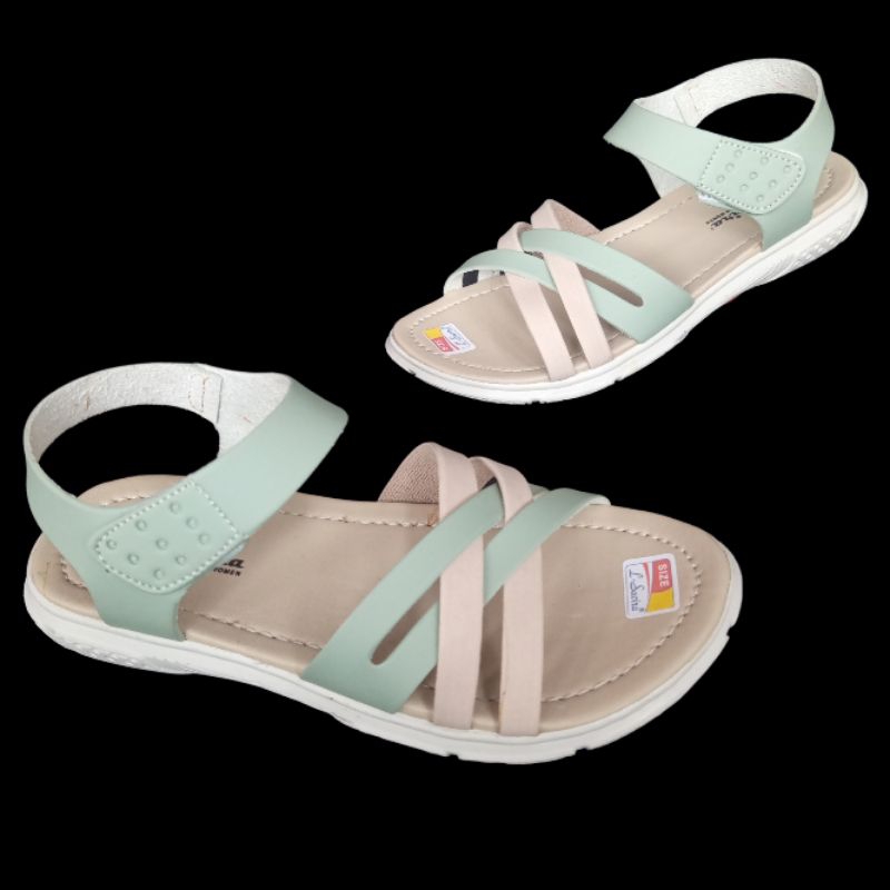 PROMO...! SANDAL TALI ANAK PEREMPUAN TERBARU KEKINIAN TERKECE TRENDY MURAH DAN BERKUALITAS LT03