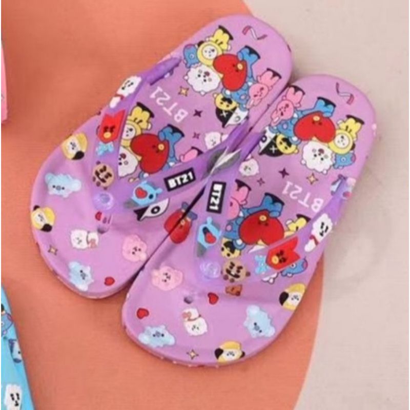Sandal jelly BTS