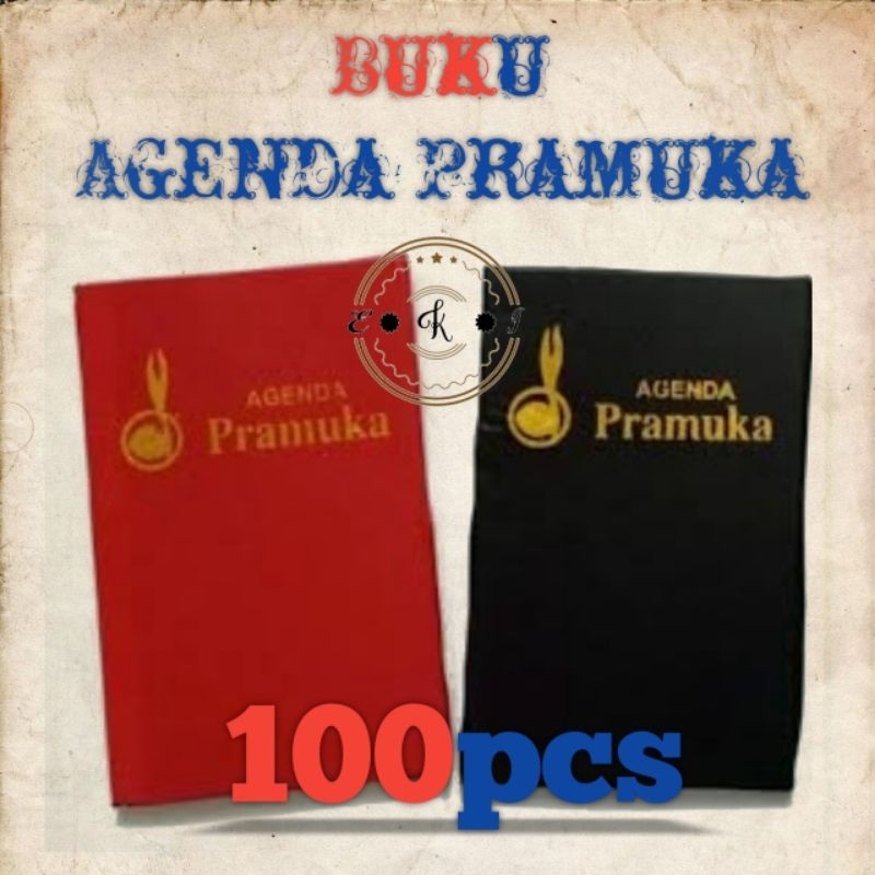 

100pcs buku agenda Pramuka