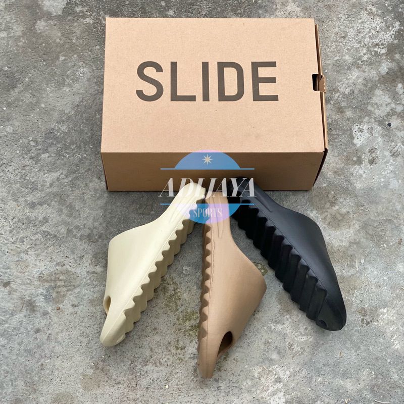 Sandal Yeezy Slide Sandal Yeezy Pria Sandal Sanda Karet