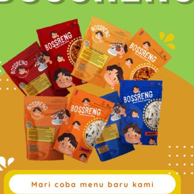 

BASRENG DAUN JERUK PEDAS DAN ORIGINAL 200 GRAM -BOSSRENG.ID