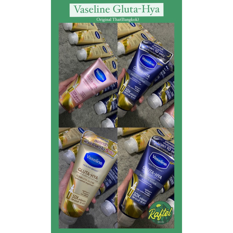 Vaseline Healthy Bright Gluta Hya Ori Bangkok Thai
