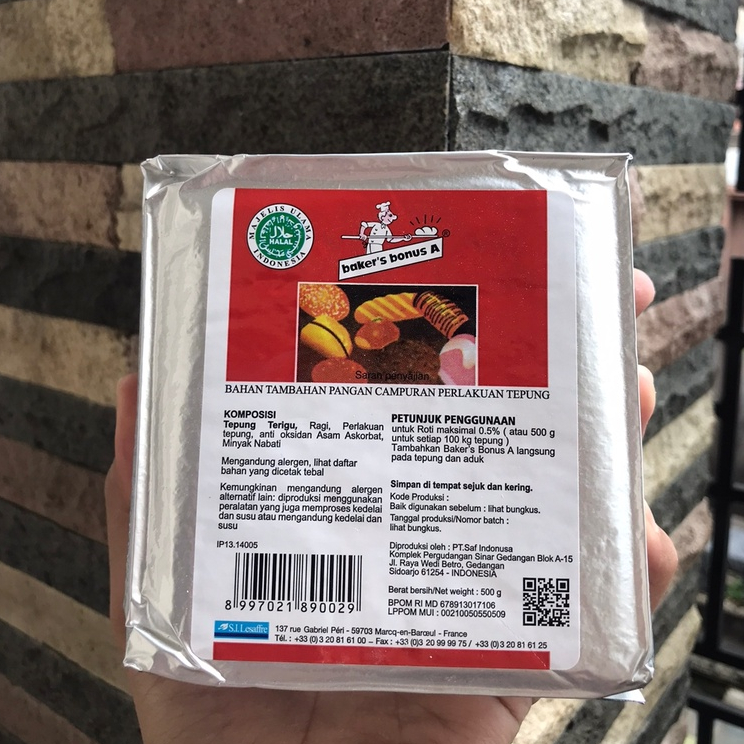 

BAKER BONUS (Bread Improver) 500gr / BAKER'S BONUS A