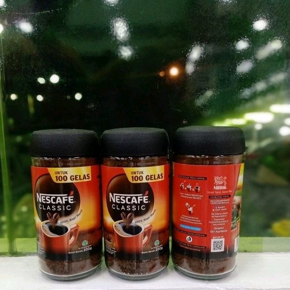 

Nescafe Classic 200gr Kopi