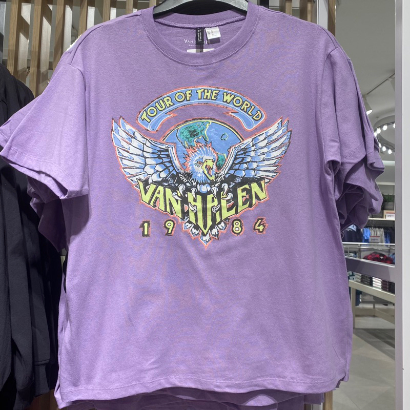 Kaos Van Halen x H&M Original Store