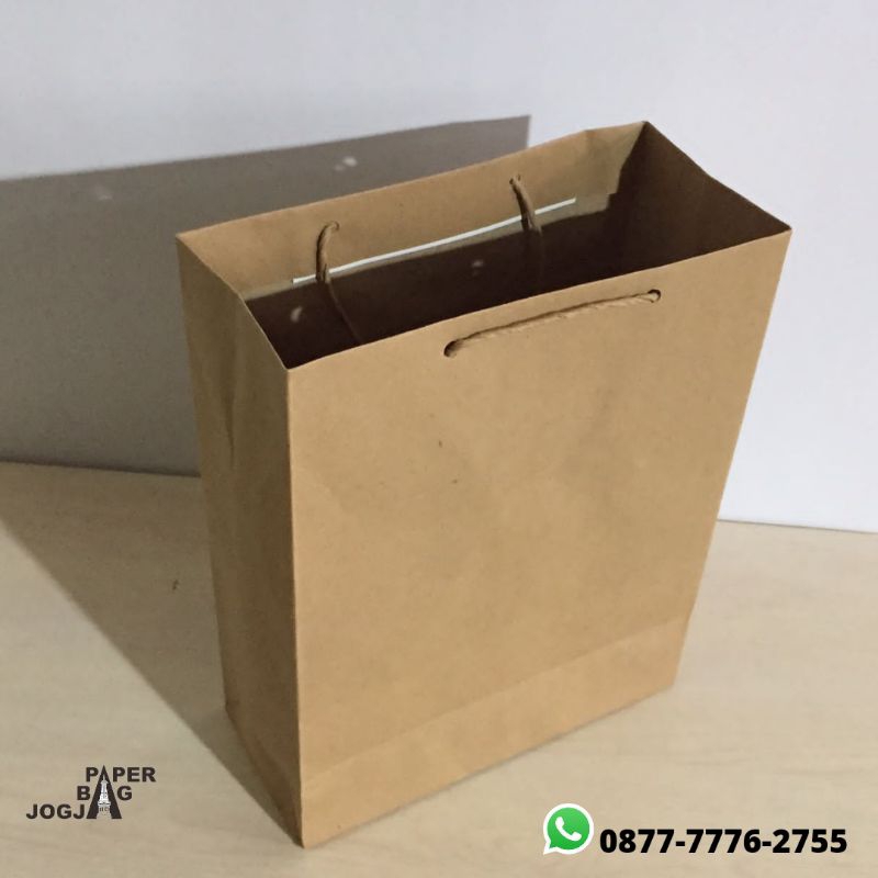 

Tas kertas coklat polos murah grosir