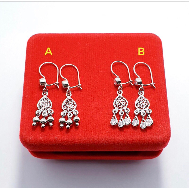Anting perak 925 anting cewek anting pesta anting korea fashion perak anting