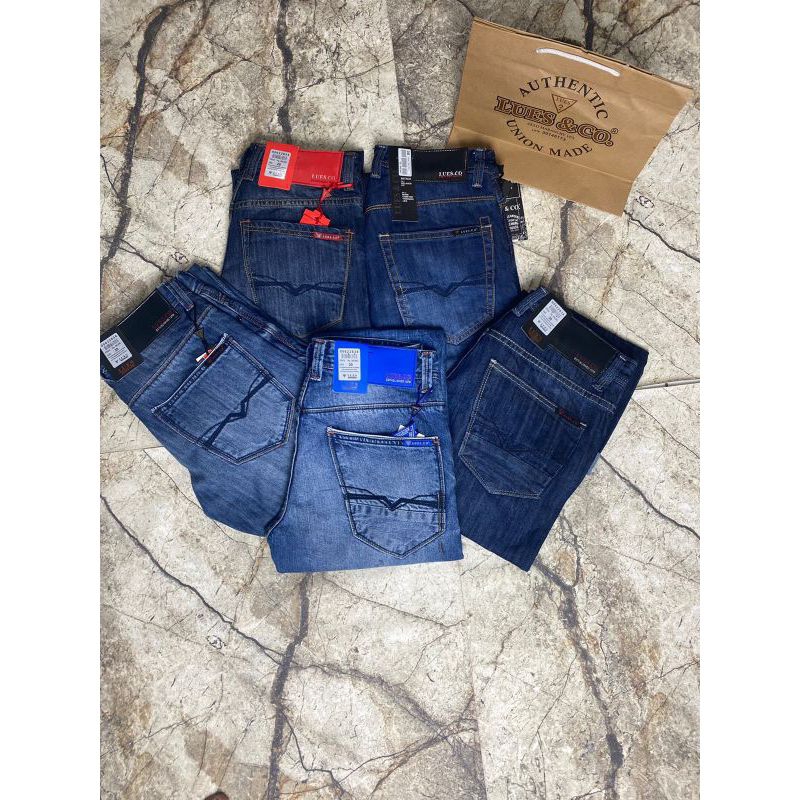 CELANA PANJANG JEANS TERBARU//CELANA PANJANG LUES. CO TERBARU//CELANA PANJANG PRIA DEWASA TERBARU