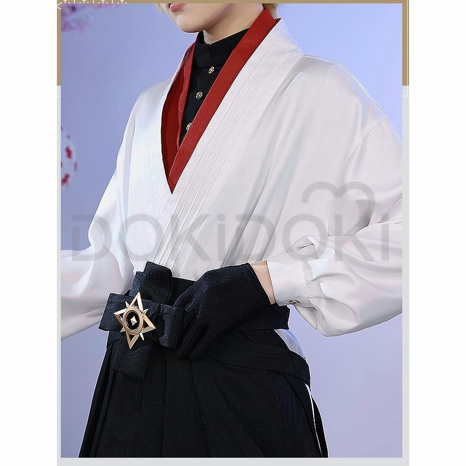 Aether Cosplay Game Genshin Impact Aether Doujin Cosplay Costume Kimono Traveler Halloween Aether Doujin