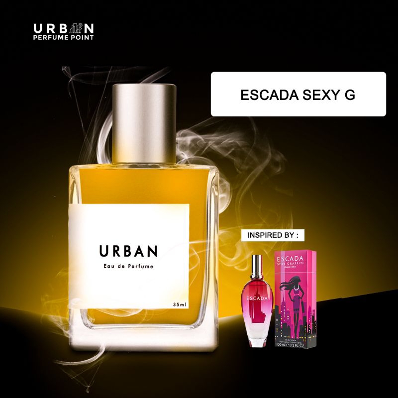 Urban Perfume Point  Escada Sexy Grafity -  Eau De Perfume Minyak Wangi Tahan Lama