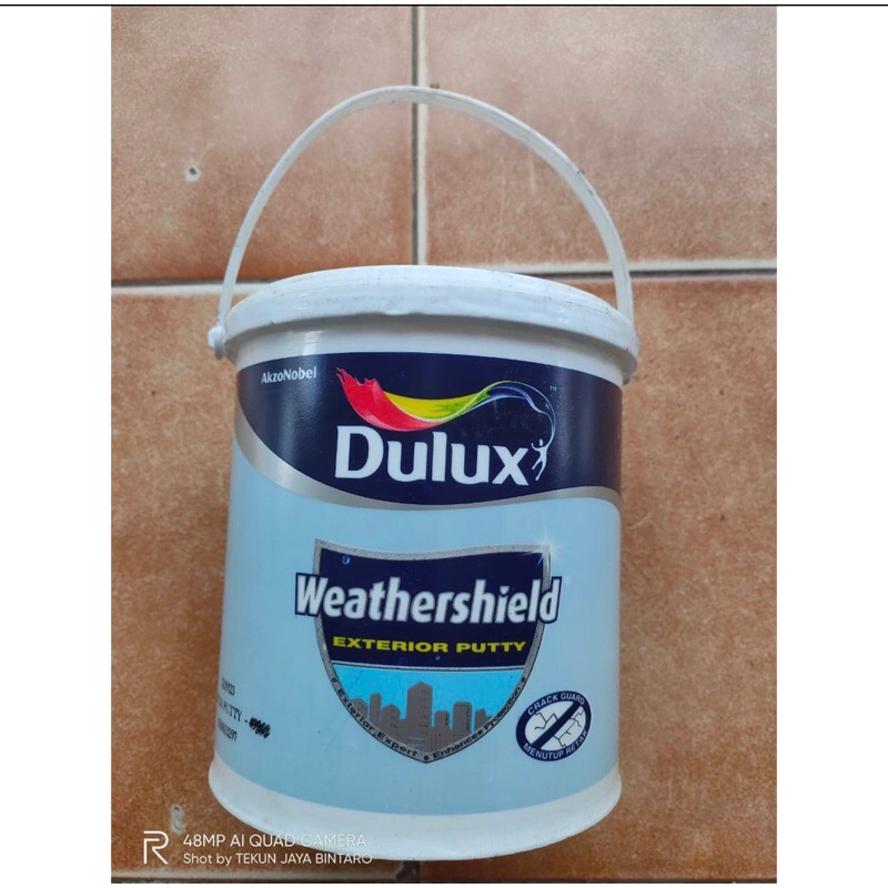 Dulux Weathershield Putty / Plamur / Dempul Tembok Eksterior / Galon