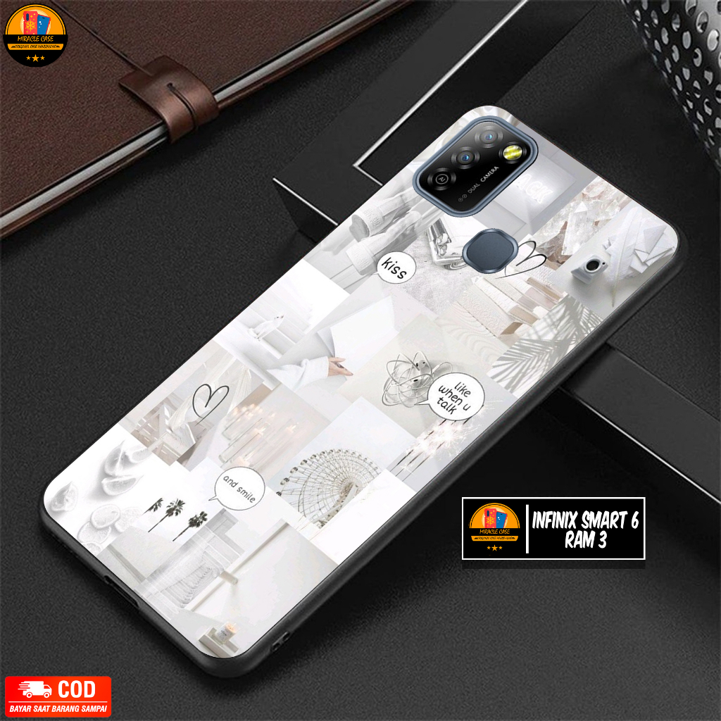 Case INFINIX SMART 6 RAM 3 - Casing INFINIX SMART 6 RAM 3 Terbaru 2022 MIRACLE CASE [ WLP ] Silikon 