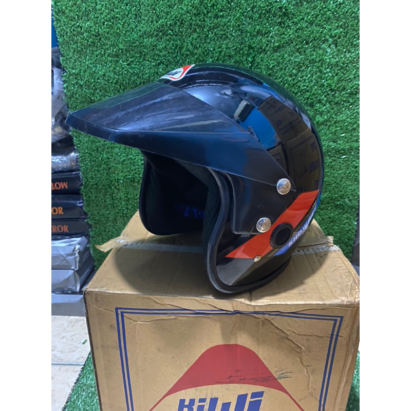helm kiwi jadul helm kiwi show bee NOS