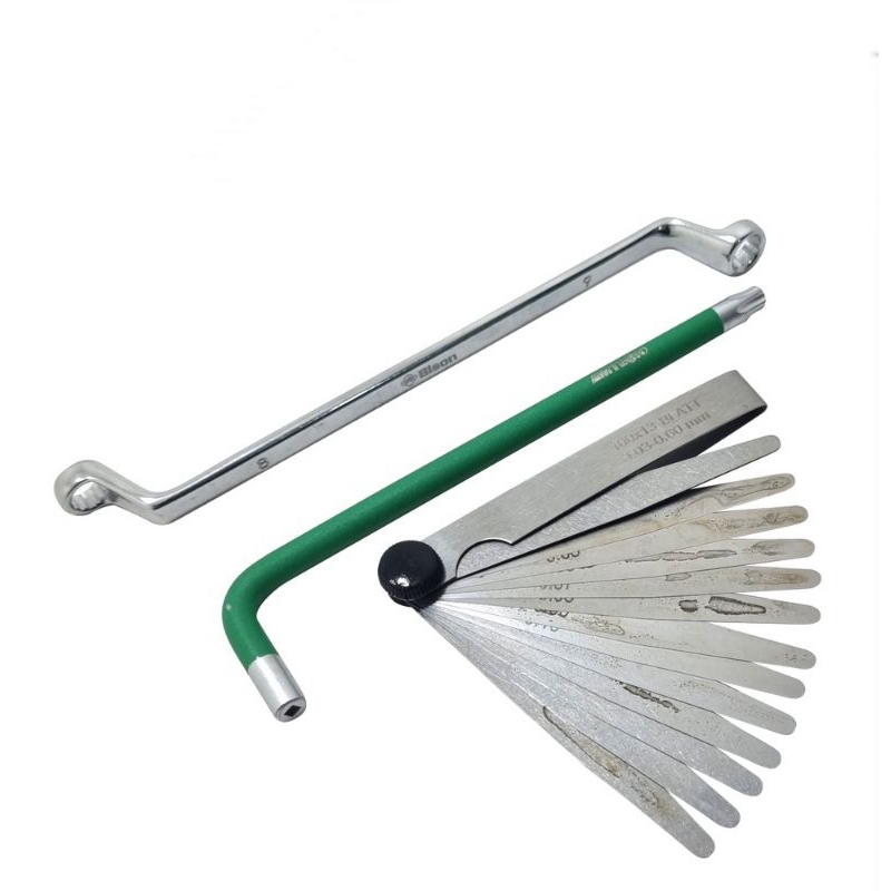 Paket Kunci Stel Klep Motor 3 pcs Paket  FEELER GAUGE 13 BLADES