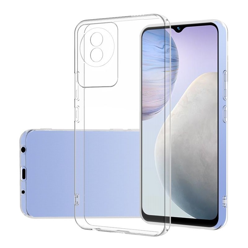 Vivo Y02 Soft Case Silicon Tpu Clear Casing