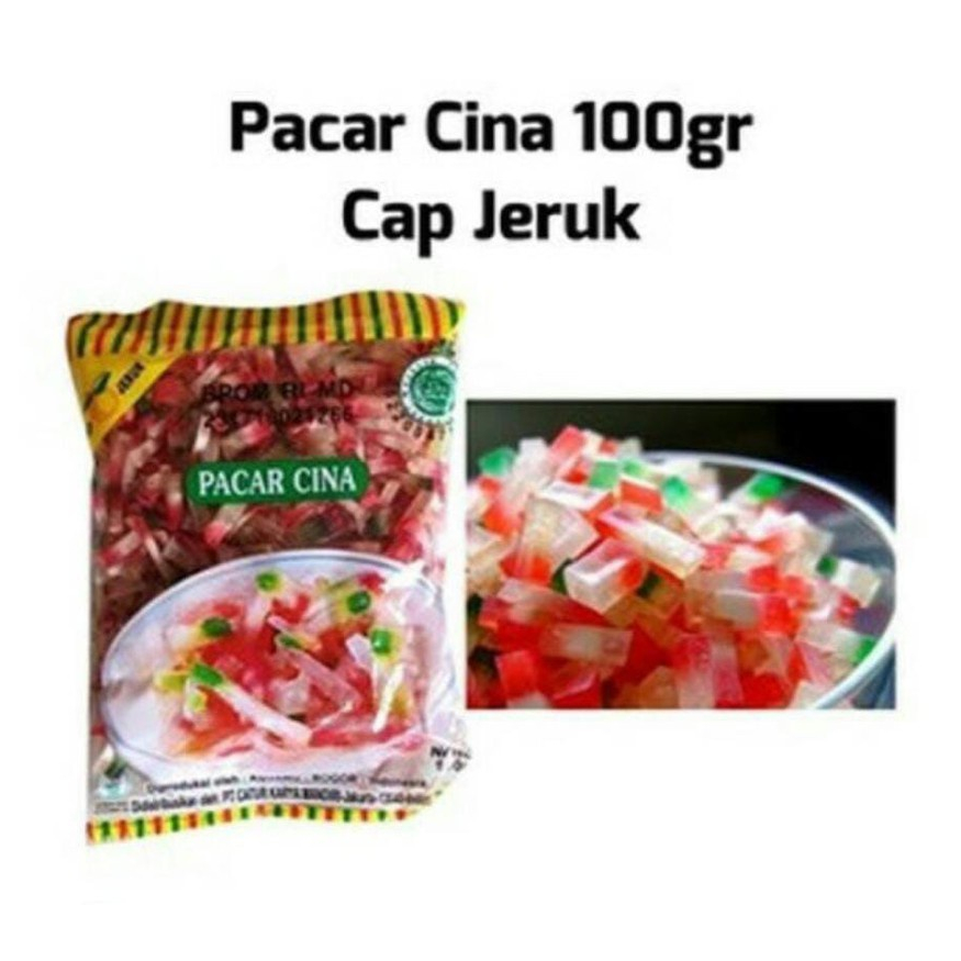 

Bahan Mentah / Bahan Minuman / Sekoteng / Pacar Cina Cap Jeruk 100 Gr / Halal